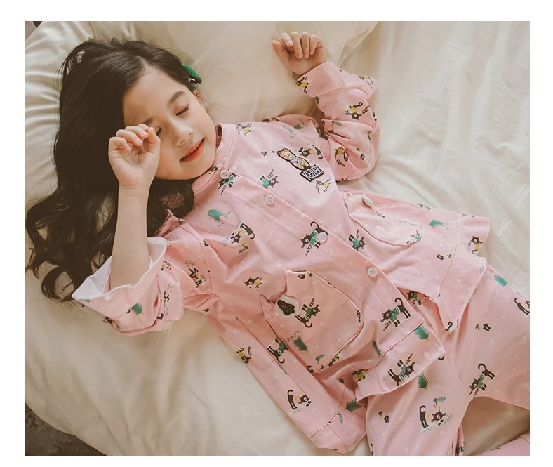 girls pajamas set