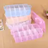 Extra-large four-layer detachable storage box tights toy sorting box transparent plastic 40 lego portable storage box