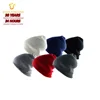 Double Layer Jacquard Knitted Winter Beanie cap hat tuques