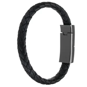 Leather Braided Magnetic Charger Cable iPhone