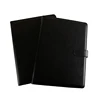 Office supplies stationery leather fine documents single information folder logo printing