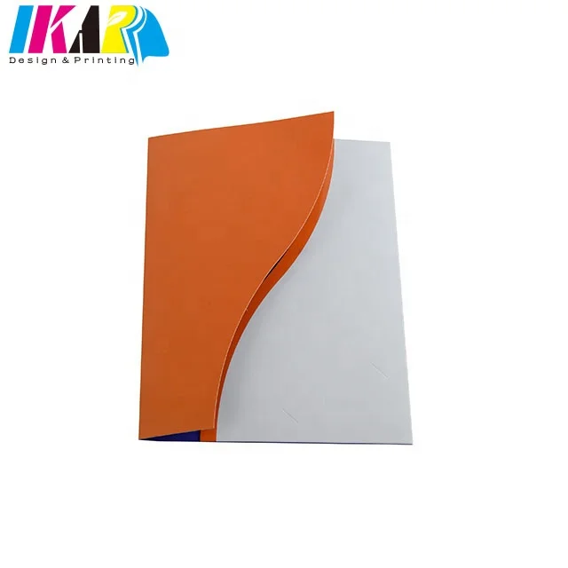 
Custom A4 Size Business Presentation Folder Printing 