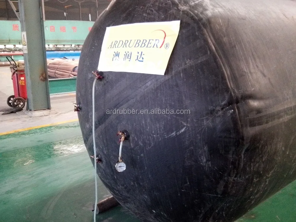 Rubber Balloon Inflatable Culvert Formwork Used For Concrete Building