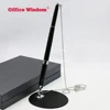 Supply Cheap hot-selling magnetic desk pen with chain table pen chain desk pen & office table gift for office