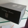 High end CD package box with eco-friendly paper material and carry handle