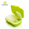 LOOK BACK Easy to Take Functional PP Pill Kit Plastic Pill Box Month for Sale