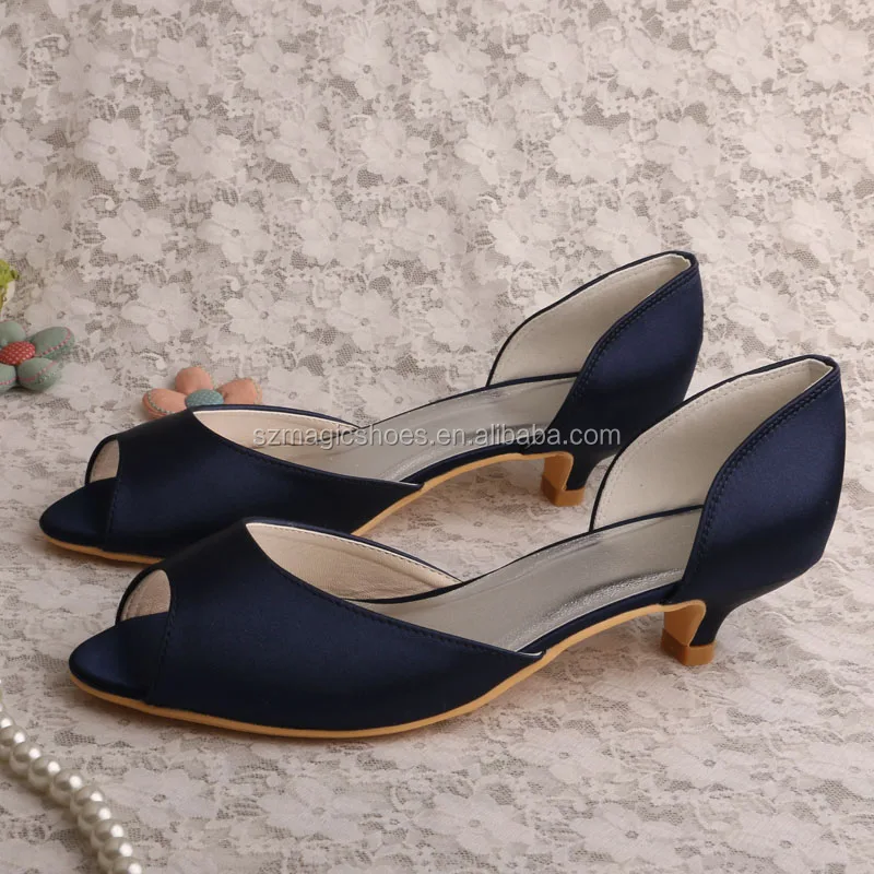 navy dress shoes low heel