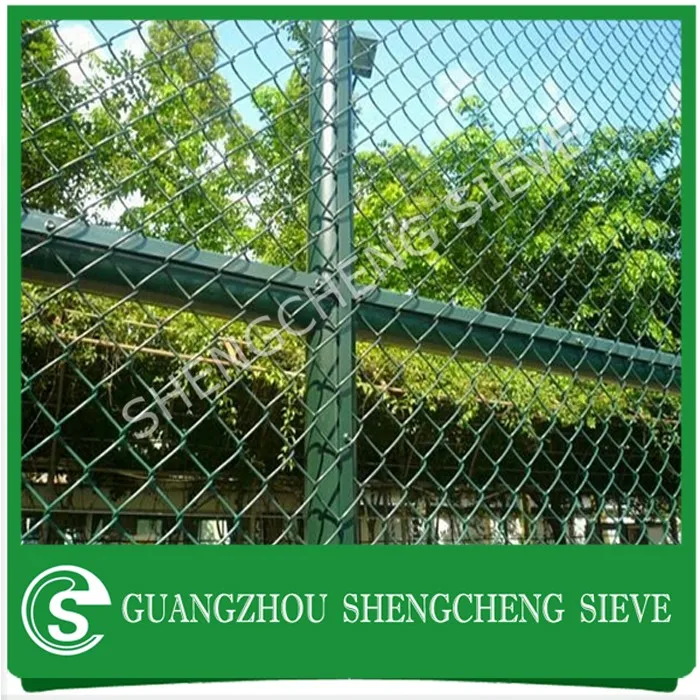 Farm Security Fence Cyclone Galvanized Chain Link Fence PvC Coated ...