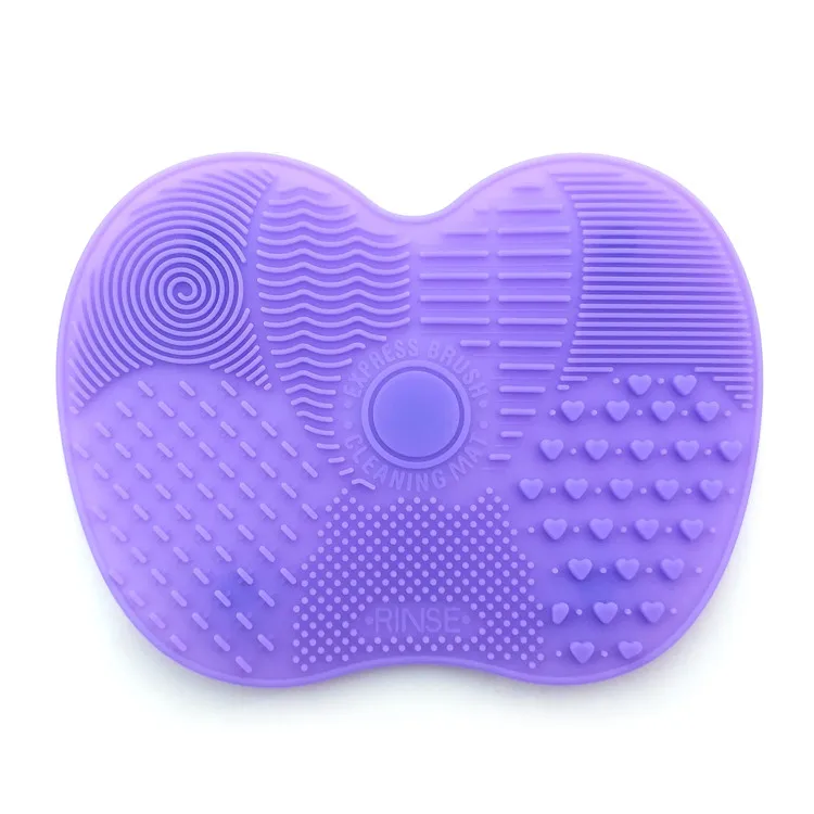 Cleaning Brush Pad Makeup Brush Cleaning Mat Silicone Makeup Brush Cleaner