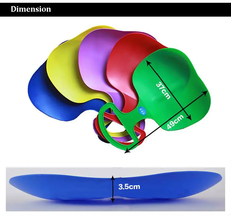 Saige Outdoor Plastic Sledge Snowboard Plastic Snow Board ski Skiing Game