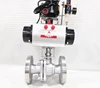 High quality Pneumatic Air Actuated Ball Valve with Pneumatic Actuator Spring Return