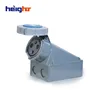 hot sell flush mounting 220v 7 outlet iec 25 amp 16a 3p+e industrial male floor electric container 4 pin aviation plug & socket