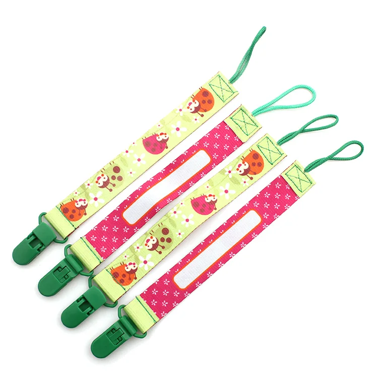 

Eco-friendly plastic baby pacifier clips dummy holder