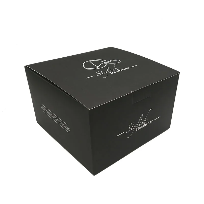 
Custom Baseball Cap Hat Paper Packaging Box 