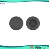 Customized round dustproof waterproof rubber button caps for switch