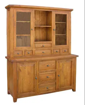 Ashton Reclaimed Pine Buffet And Hutch Buy Wood Hutch And