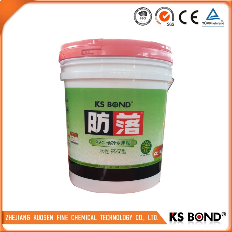 White Glue Pvc Tile Glue Waterbase Adhesive For Pvc Flooring Buy