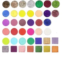 

Stock vegan single eyeshadow and single eyeshadow packaging container or pans are all available