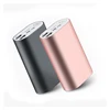 High quality power bank colorful mental case mobile charger soft touch 10000mah power bank