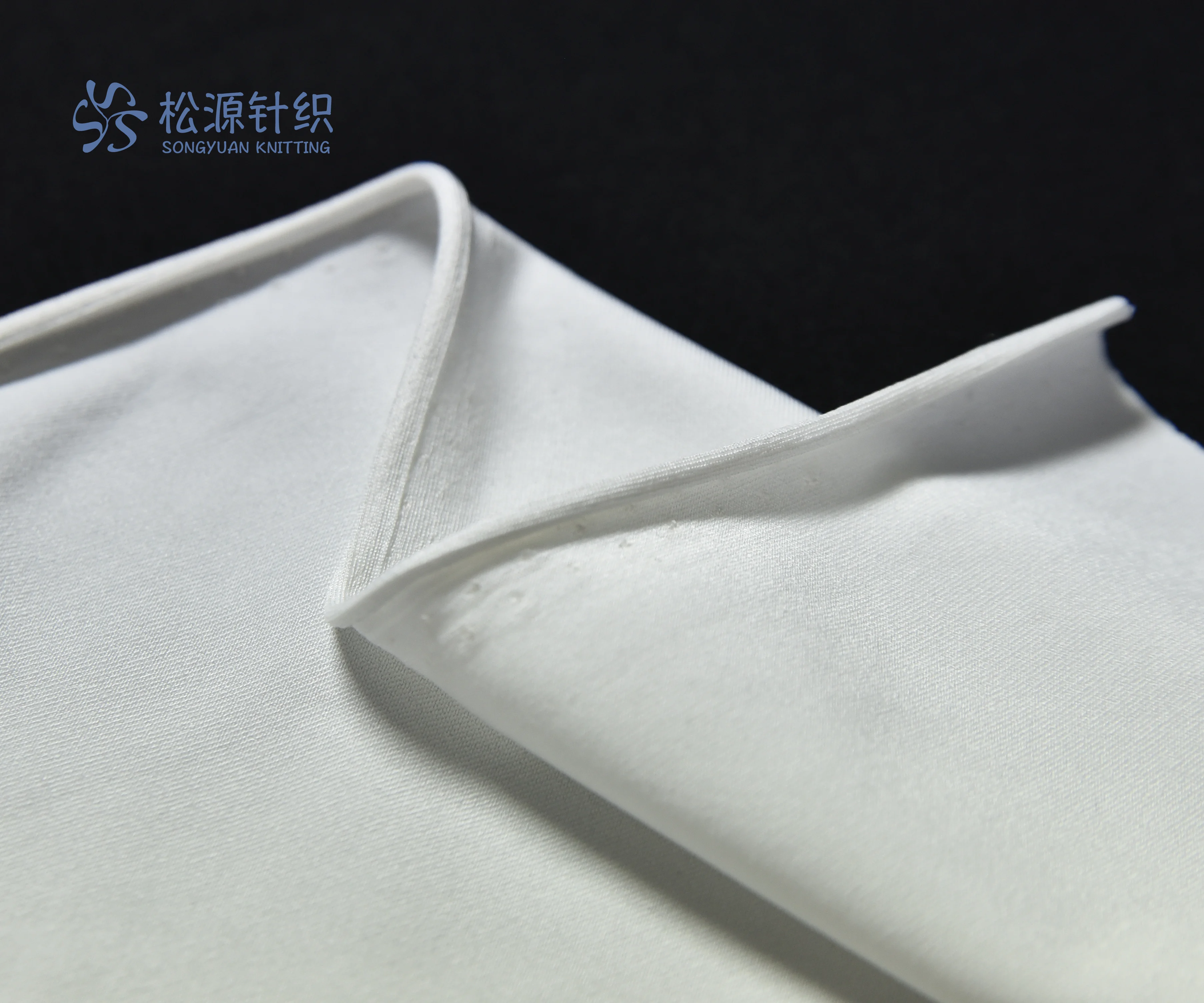 
High quality 180g knit 90 polyester 10 lycra elastic fabric for T shirt 