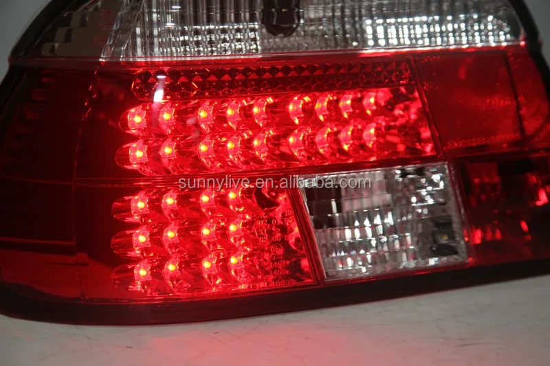 E39 5 Series 520 525 528 530 535 540 For BMW LED Tail Lamp 1995-2003 SN Red white