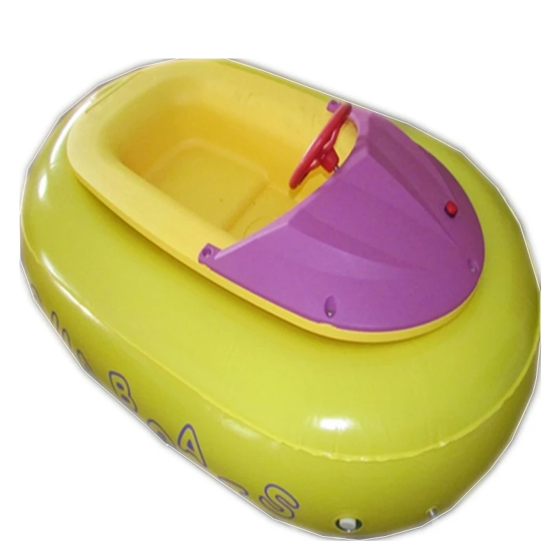 

Mini bumper boat kids play on water electric boat, Blue;red;yellow;aqua;purple