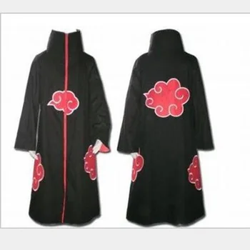 

Hot Sale Anime Naruto Cosplay Halloween Ninja Uniform Cloak hoodie Naruto Cosplay accessories, 2 designs