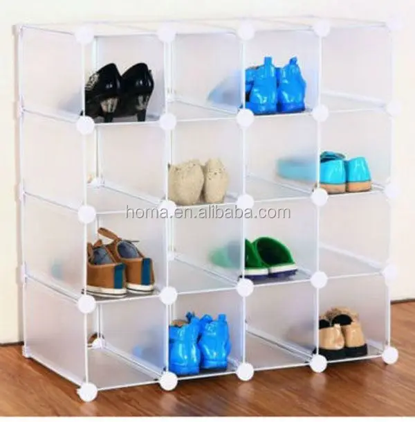 Simple Creative Pp Interlocking Shoe Rack With Connectors Buy Pp