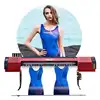 Digital Textile Printer Roll To Roll Transfer Paper Sublimation Textile Printer for Spandex Lycra Elastic Fabric