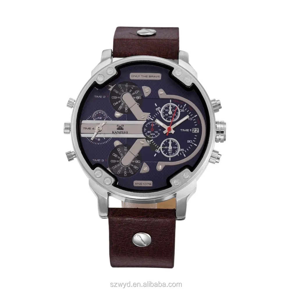 

Top Brand DZ Watches For Men 2017 New High Quality Male Real Leather Watches, N/a