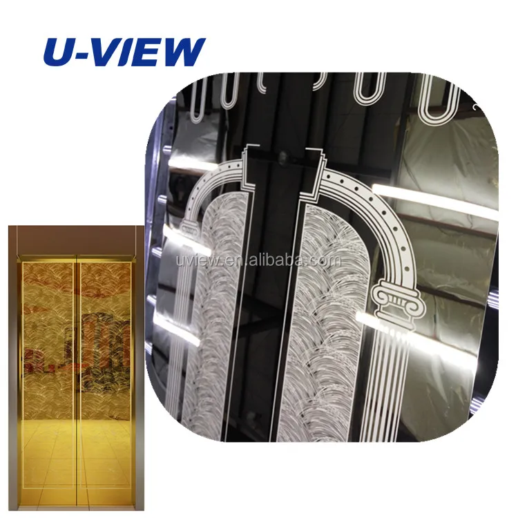 
Elevator decorative stainless steel panel elevator cabin decoration 