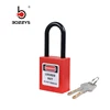 38mm plastic shackle safety padlock with master keys