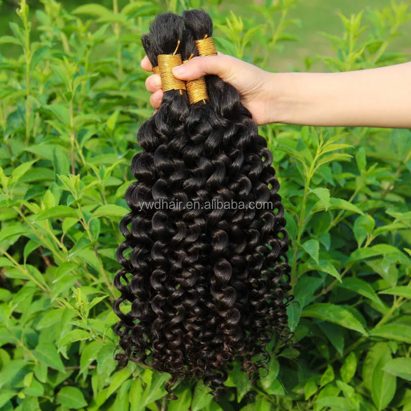 

wholesale brazilian bulk hair 8A wholesale virgin Afro Kinky Curly Human Hair brazilian bulk hair extensions without weft