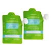 Free samples custom printed spout pouch plastic drinking water bag from China suppliers