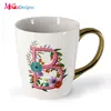 OEM wholesale 700ml yellow animal Tiger Ceramic fun coffee Mugs cup