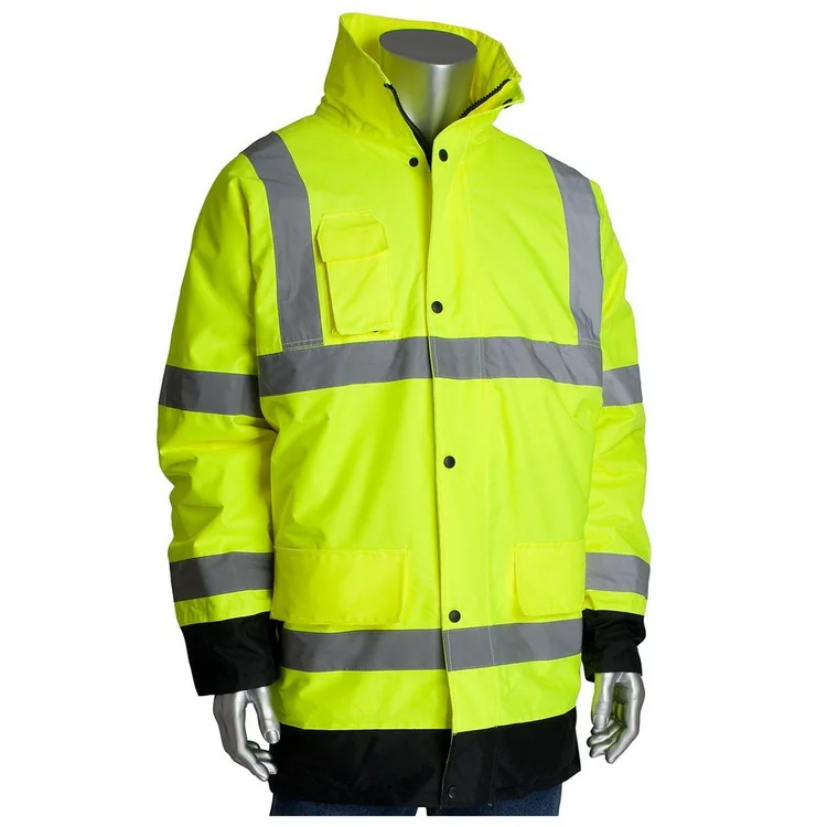 Custom High Vis Waterproof Safety Reflective Jackets - Buy Road Work ...