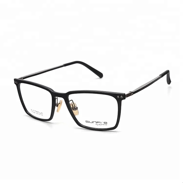 

Ready stock 2018 classic style optical frame new material, carbon fiber black square optical eyeglasses