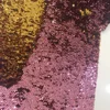CRF0430 wholesale hot multi color spangle fabric sequin embroidery sequin rose gold fabric