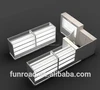 Funroad carpentry lighting mobile phone display showcase with display rack