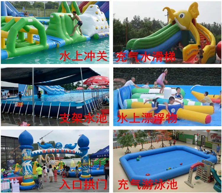 Hot Selling Inflatable Water Slide With Pool,Durable Pvc Inflatable