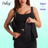 Palicy OEM The High Quality Zipper 3 Rows Hooks Tummy Weight Loss Slimming Waist Trainer Corset Women Sexy Bodysuit Shapewear