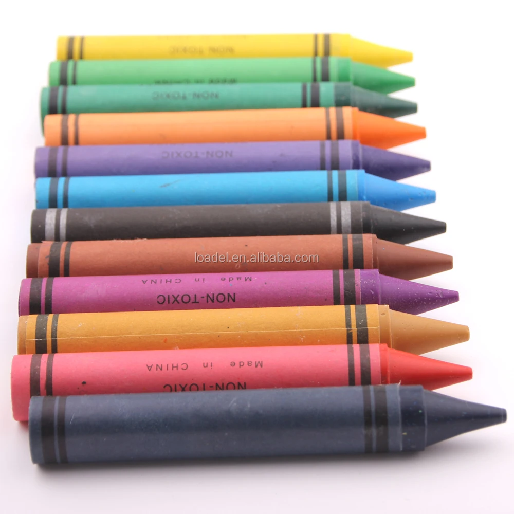 12 Colour Non Toxic Wax Crayon Set Bulk Jumbo Crayon Jumbo Buy Jumbo