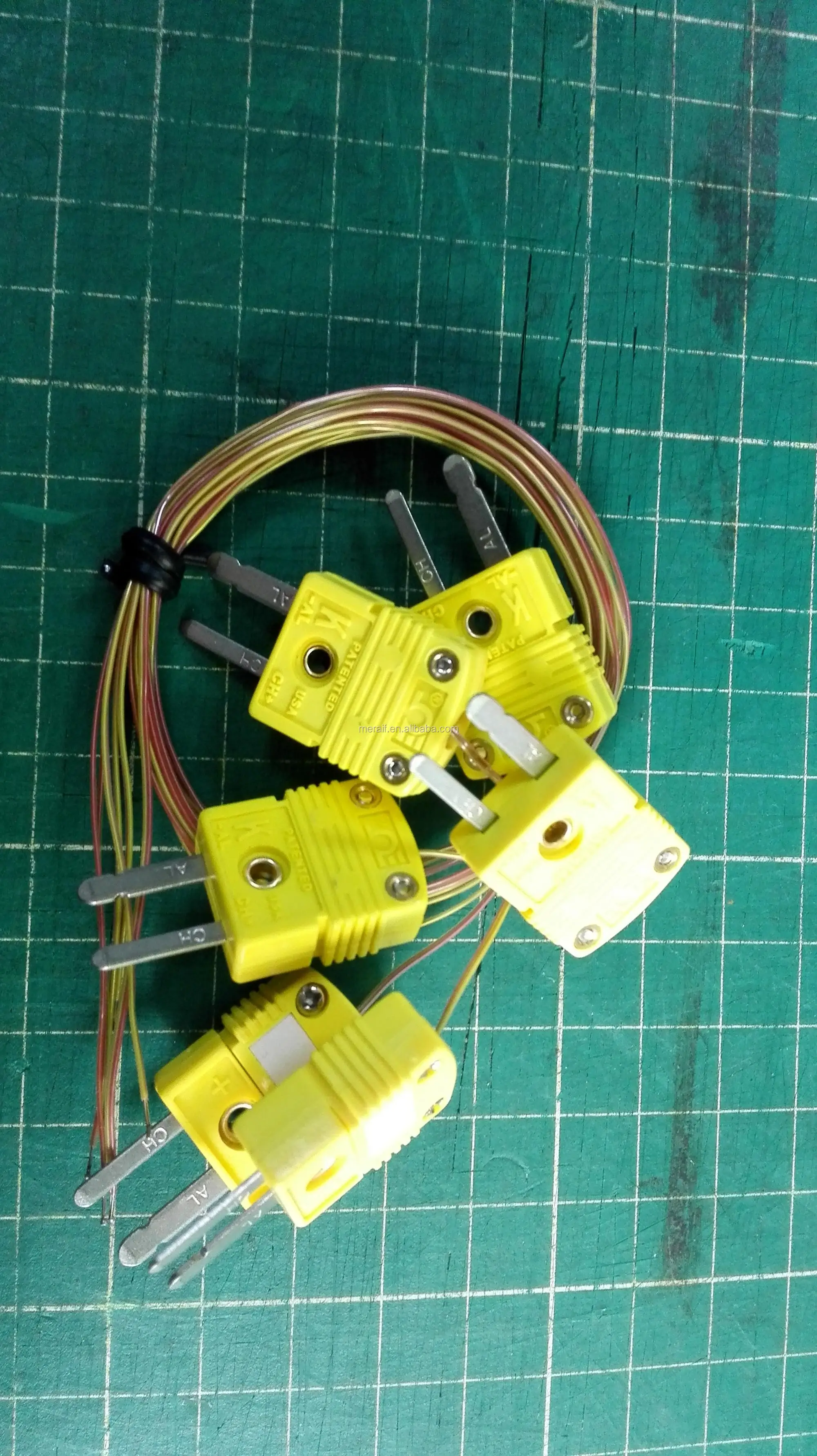 Type K OMEGA thermocouple With Connector,Omega thermocouple, K type thermocouple wholesale