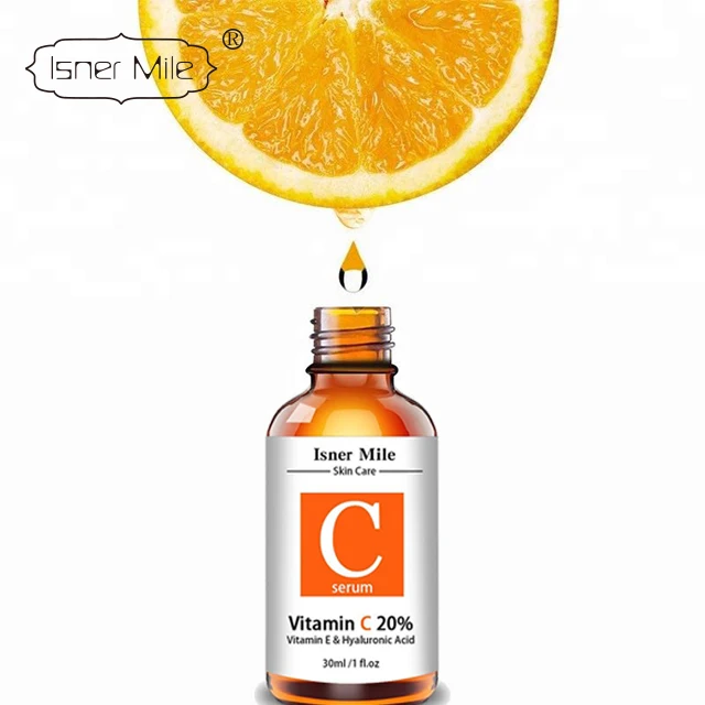 

Isner Mile Vitamin C Facial Serum with Hyaluronic Acid anti aging serum 100% Natural in stock, Amber