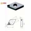 China inventory super hard material PCD diamond CNC inserts DCGW11T304