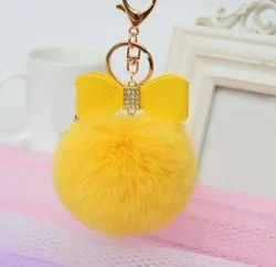 Baby Kid Winter Warm faux Fox Fur Ball Beanie Hats Mommy And Me Mother And Daughter Cotton Knitted Parent-Child Hat