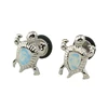 fashion custom fake plugs stainless steel ear jewelry for men body jewelry fake plug
