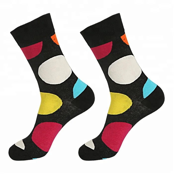 

Wholesale custom china factory character men dress socks with cotton, Custom color