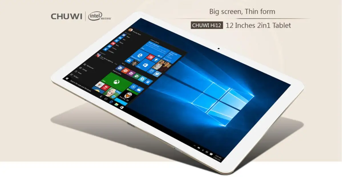 Tablets Win10 Tablet PC Chuwi Hi12 12"Inch Dual OS Win10 +Android 5.1 Quad Core 4GB RAM 64GB ROM OTG Laptop