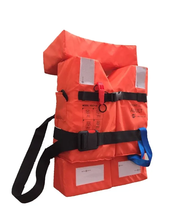 
oversize Foldable smallest Volume foam life jacket for Ship and oil gas platform 